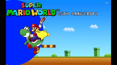 Super Mario World Overworld 8 Bit Remix 25th Anniversary Youtube