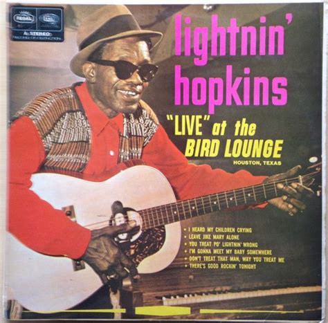 Live At The Bird Lounge Lbum De Lightnin Hopkins Letras