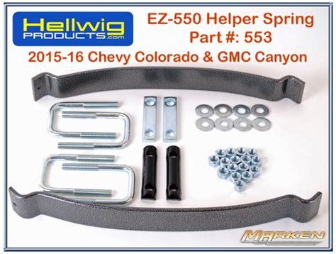 Hellwig Helper Springs For Chevy Colorado Gmc Canyon