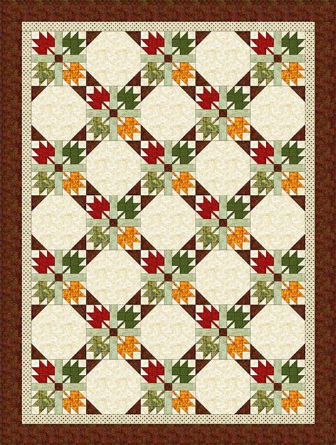 Easy Maple Leaf Quilt Pattern