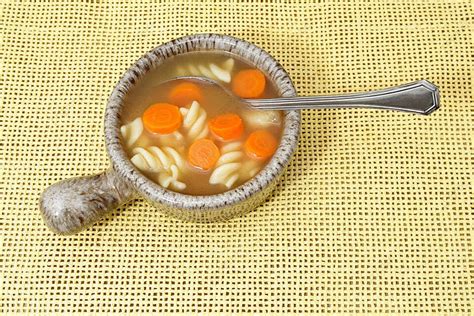 Fondo Sopa De Verduras Vegetal Amarillo Cuchara Foto E Imagen Para ...