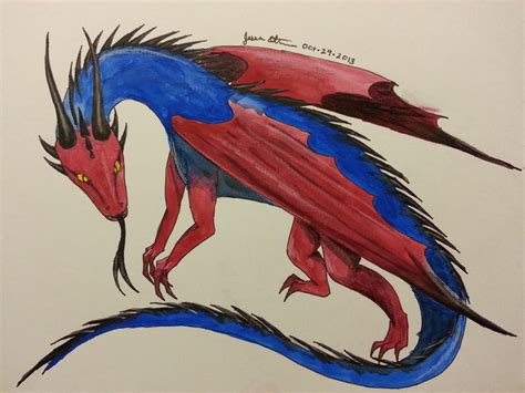 Dragon Commission By Samandria On Deviantart