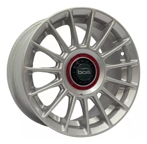 Jogo De Rodas Aro 15 4x100 Oz Racing New Sunline B A R Cor Prata