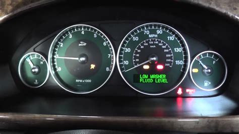 Jaguar X Type Speedo Engine Lights On Start Up Youtube