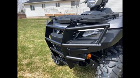 Atv Guru Bumper Installation 2022 Suzuki King Quad 750 Youtube