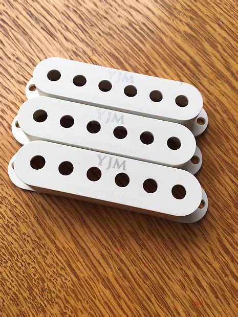 Seymour Duncan Yjm Fury Strat Pickup Covers White Set Of 3 Reverb