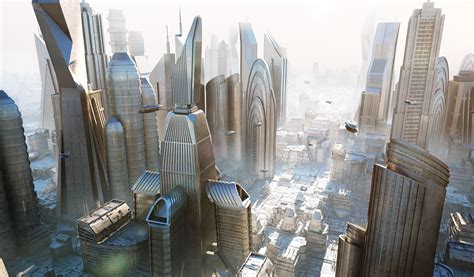 Scifi City Behance