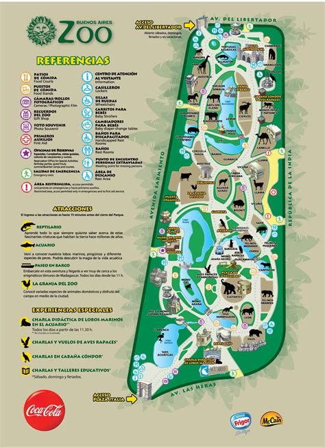 Mapa Zoo Buenosaires Zoo Map Zoo Architecture Zoo Project Planet