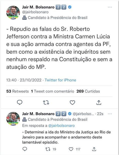 QG De Bolsonaro Tenta Conter Danos De Caso Jefferson