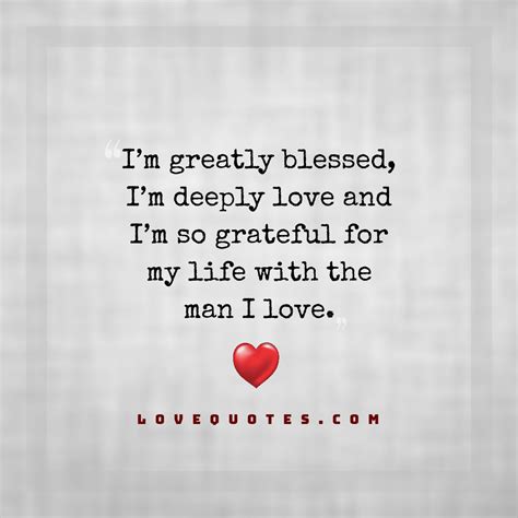 Greatly Blessed - Love Quotes