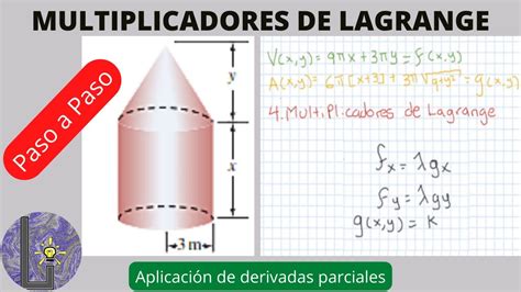 Multiplicadores de Lagrange Una restricción Ejercicio 23 Zill YouTube