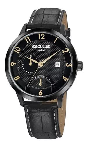 Reloj Negro Cl Sico Seculus Gpsvpc Para Hombre Mercadolibre