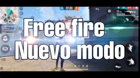 Jugando En El Nuevo Modo De Free Fire YouTube