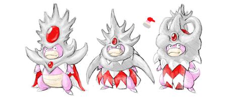 Mega Slowking by Kevichan on DeviantArt