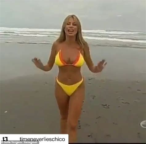 Sofia Vergara Shares Throwback Bikini Video As She Reminisces On Hit