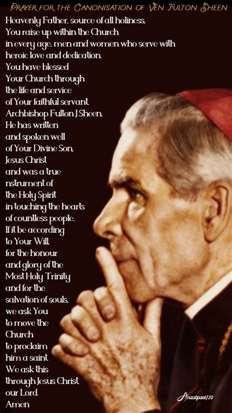 Our Morning Offering February O Mary Ven Fulton Sheen Anastpaul