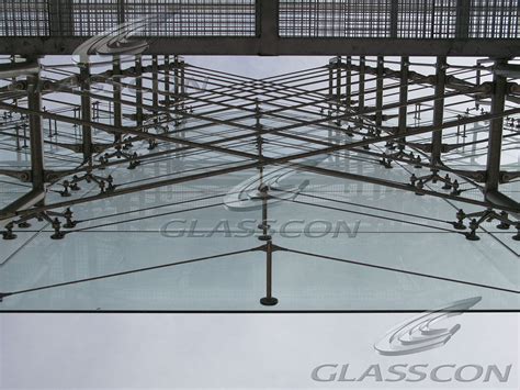 Spider Glass Curtain Walls Bolted Point Fixed Glazing Glasscon