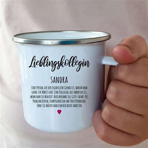 Personalisierte Tasse Mit Definition Lieblingskollegin Und Name Etsy