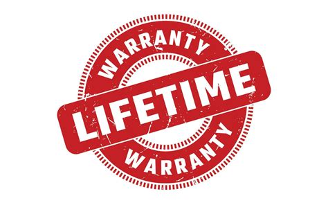 Lifetime Warranty Rubber Stamp Vector Vector Art At Vecteezy