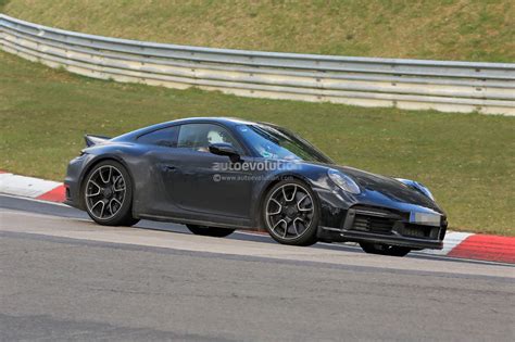 Porsche 911 992 Sport Classic Prototype Lifts A Wheel On The Nurburgring Autoevolution