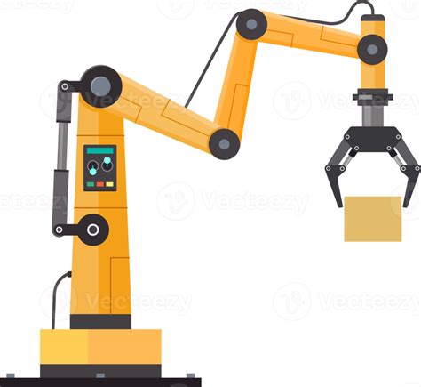 Robotic arm Industrial 19023314 PNG