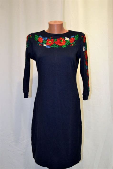 Ukrainian embroidered dress feminine "Spring". Embroidery women ...