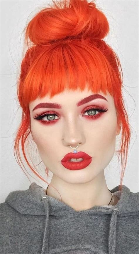 Hair Colors For A Bold Makeover To Impress Women Style Hair Color Orange Neon Hair Color