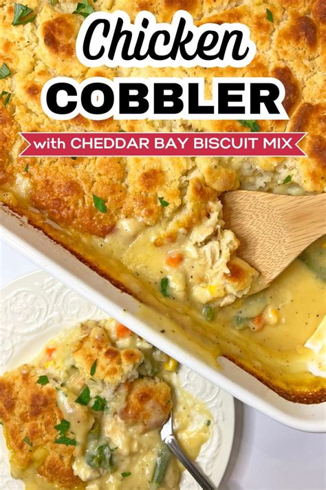 Chicken Cobbler With Red Lobster Biscuit Mix Viral Tiktok Recipe