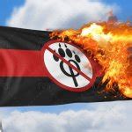 Burning Anti Furry Flag Meme Generator Imgflip