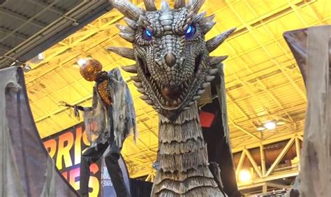 2018 Halloween Dragon Animatronics