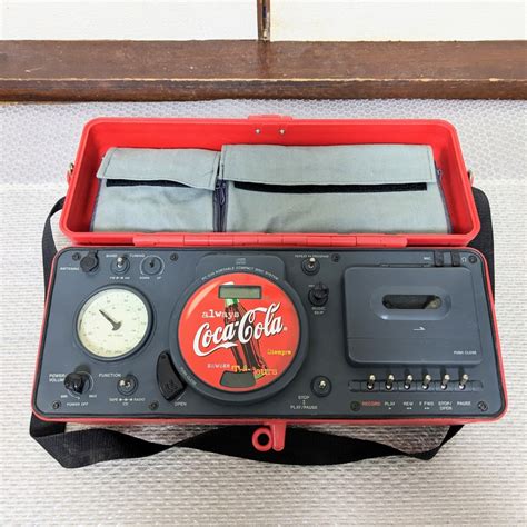 【傷や汚れあり】1円 非売品希少レア コーラ ラジカセ Enjoy Coca Cola Teac Pc D10 コカ・コーラ ティアックcd