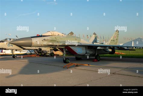 August 30 2019 Moscow Region Russia Russian Mikoyan MiG 29