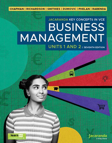 Buy Book Jacaranda Key Concepts In Vce Business Management Units