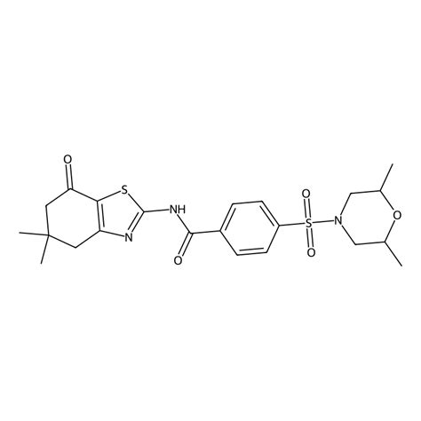 N 5 5 Dimethyl 7 Oxo 4 5 6 7 Tetrahydrobenzo D Thiazol 2 Yl 4 2 6