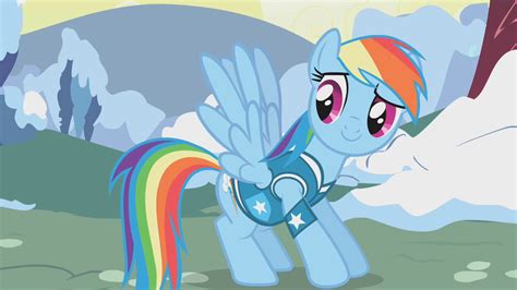 Image Rainbow Dash Briefly Flaps Her Wings S1e11png My Little Pony