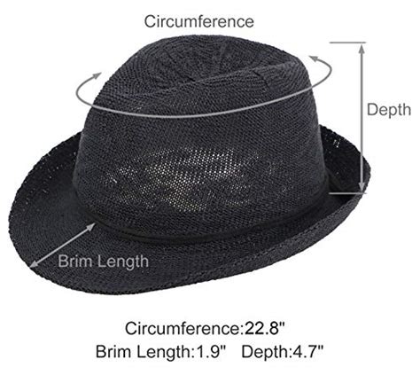 Simplicity Men Women Foldable Straw Fedora Hat Short Brim Beach Sun Hat