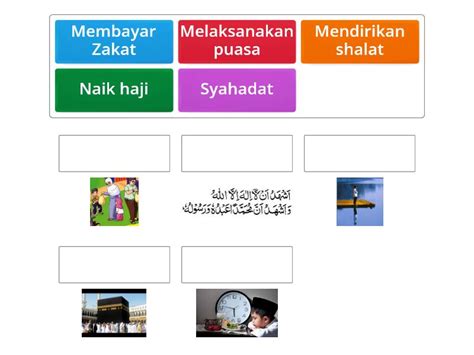 Rukun Islam Match Up