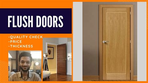 Flush Door Types Of Flush Doors Flush Door Meaning Solid Off