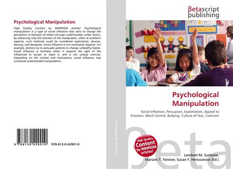 Search results for "psychological manipulation"