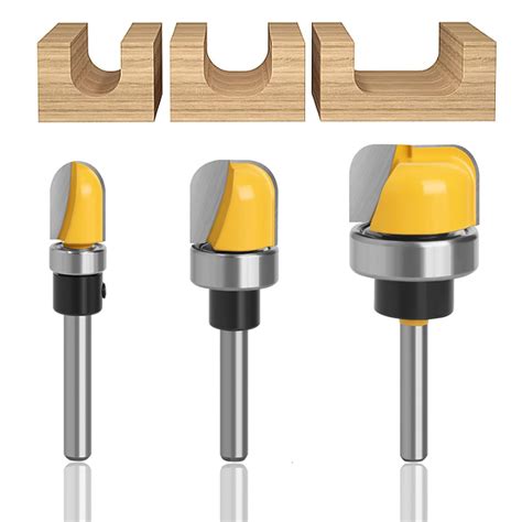 1/4 Template Router Bit