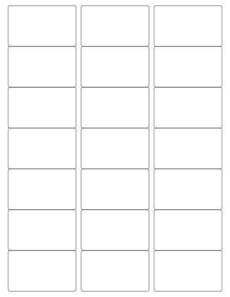 1 1 3 X 4 Labels Template