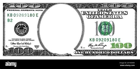 100 Bill Template