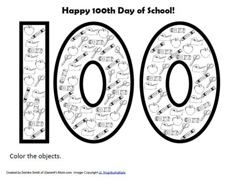 100th Day Printables Free