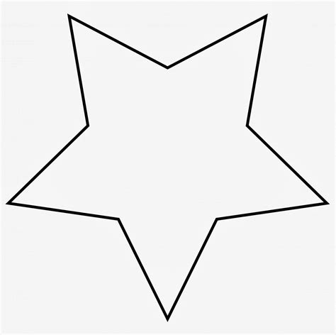 12 Inch Printable Star Template