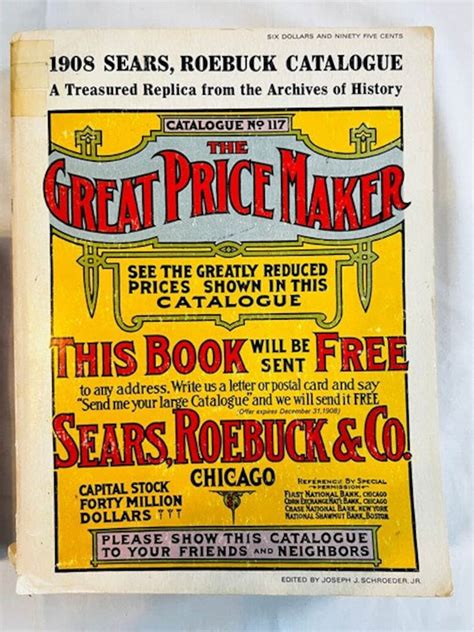 1908 Sears Roebuck Catalogue