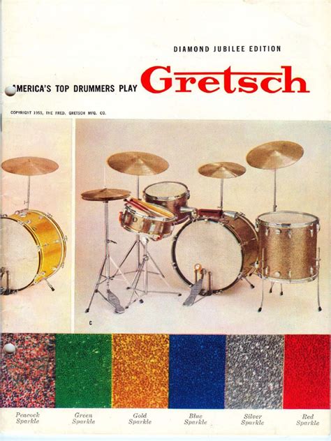 1950 S Gretsch Drum Catalog