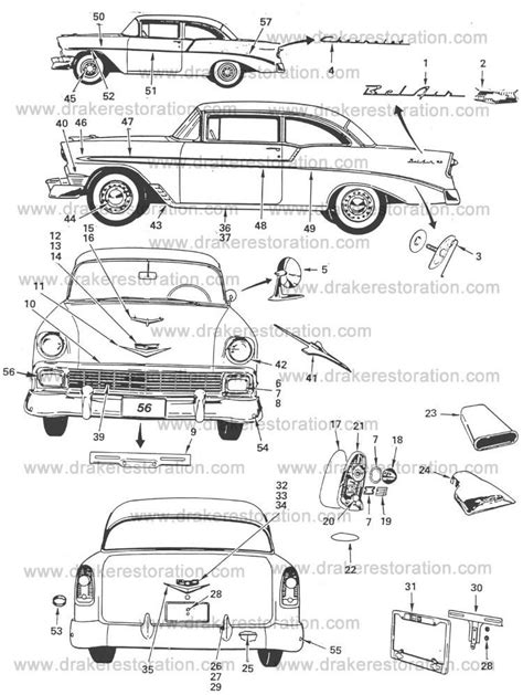 1956 Chevy Parts Catalog