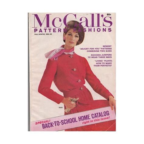 1964 65 Mccalls Pattern Catalog