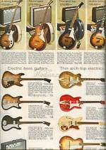 1966 Kay Guitar Catalog