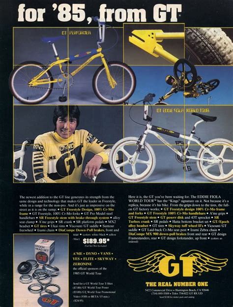 1985 Gt Catalog